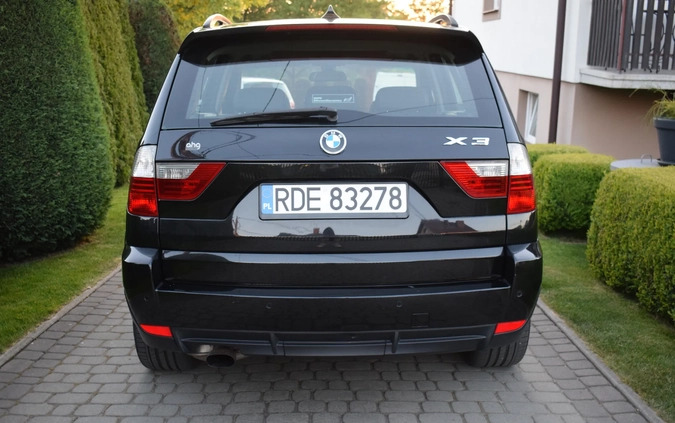 BMW X3 cena 35500 przebieg: 220000, rok produkcji 2009 z Dębica małe 704